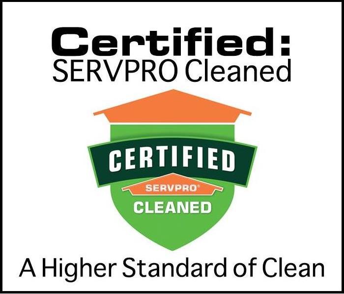Certified: SERVPRO Cleaned